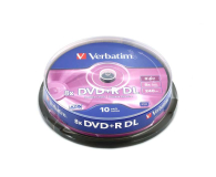 VERBATIM DVD+R 8.5GB DoubleLayer x8 Cake 10szt - 28974 - zdjęcie 2